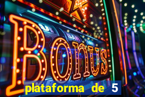 plataforma de 5 reais fortune tiger